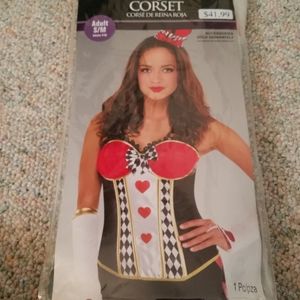 NWT Red Queen Corset